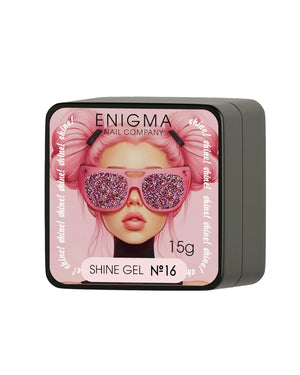 ENIGMA Shine Gel 16 – Strong Builder Gel, 15g