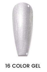 EGO 16 Moonlight Silver Gel Polish