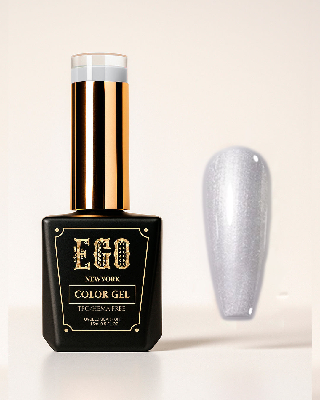 EGO 16 Moonlight Silver Gel Polish