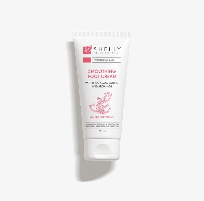 Softening foot cream with urea, algae extract and argan oil Shelly 45 ml