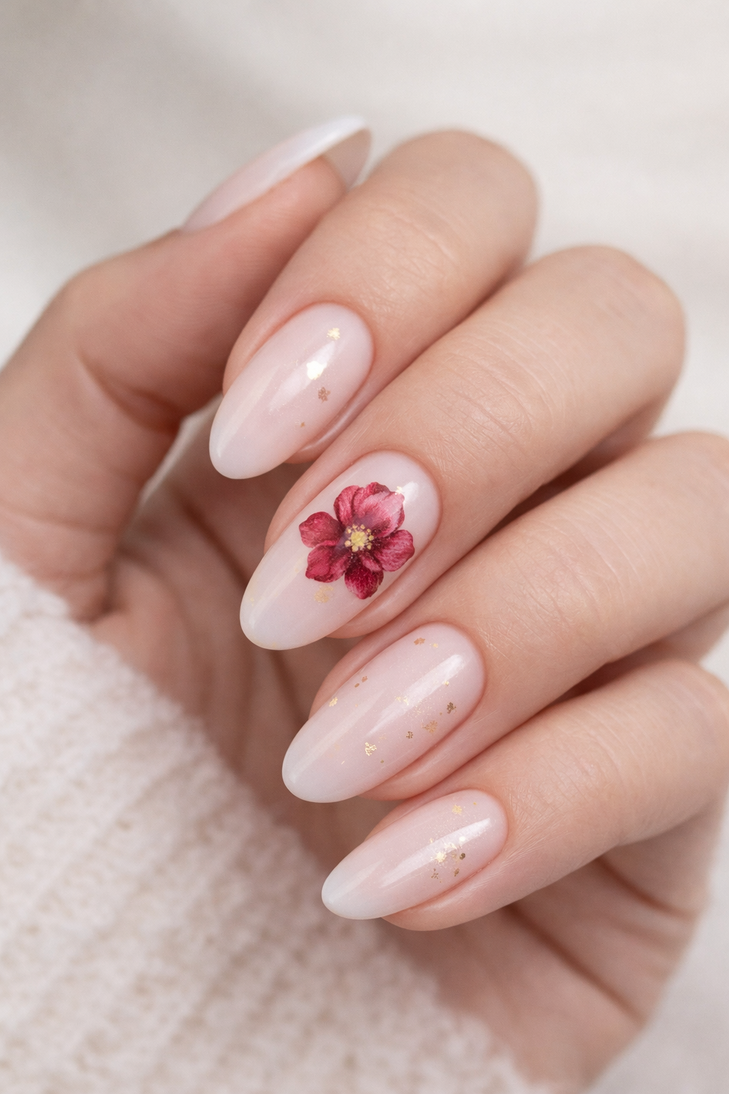 Velvet Hands Summer Flora Nail Stickers