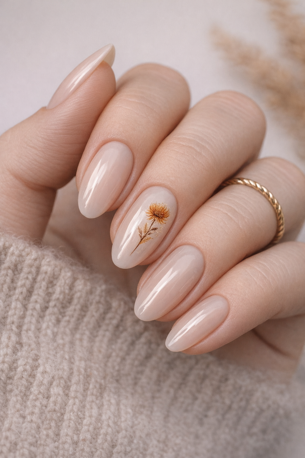 Velvet Hands Autumn Flora Nail Stickers