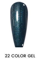 EGO 22 Cosmic Blue Gel Polish