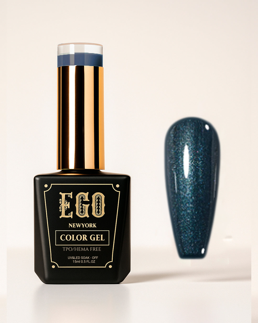 EGO 22 Cosmic Blue Gel Polish