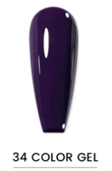 EGO 34 Deep Violet Gel Polish