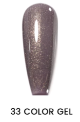 EGO 33 Champagne Brown Gel Polish