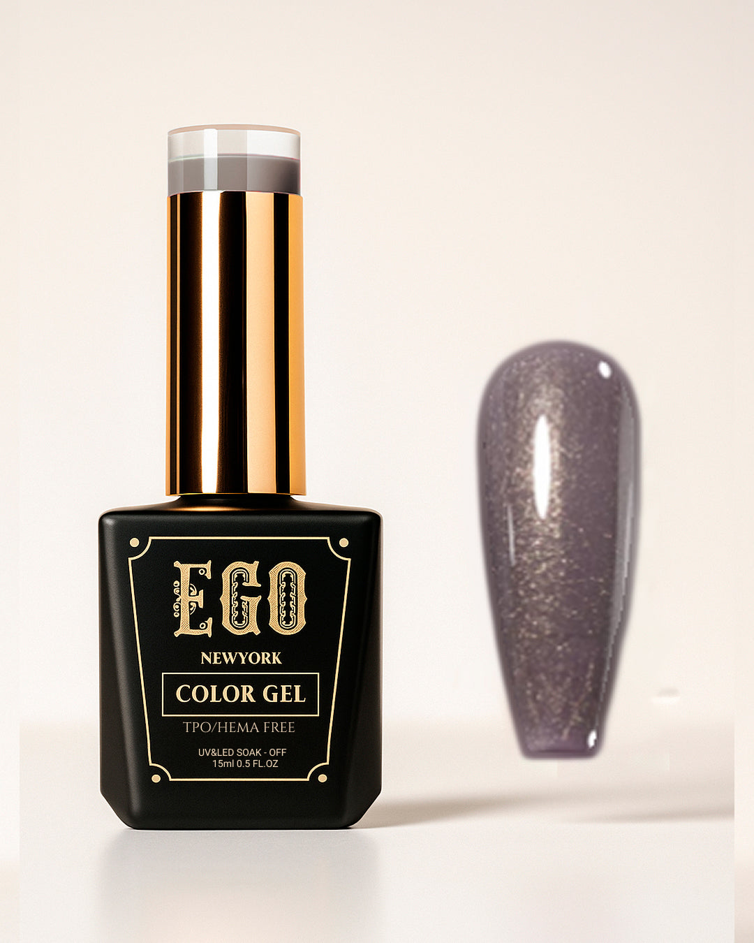 EGO 33 Champagne Brown Gel Polish
