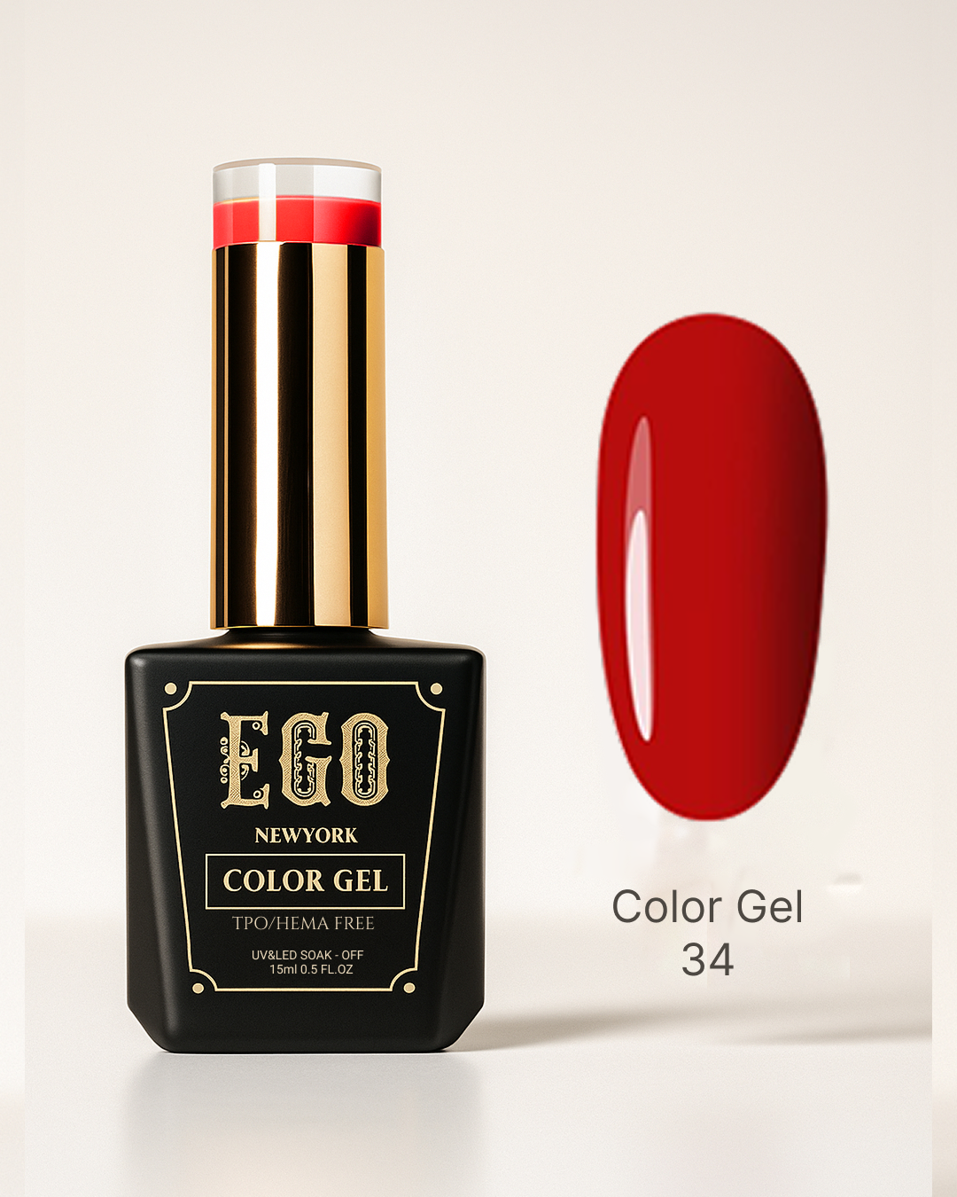EGO 34 Crimson Wine Gel