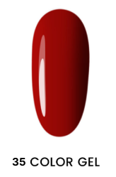 EGO 35 Cinnamon Red Gel Polish