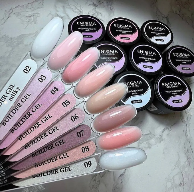 EnigManic Builder gel Milky 02