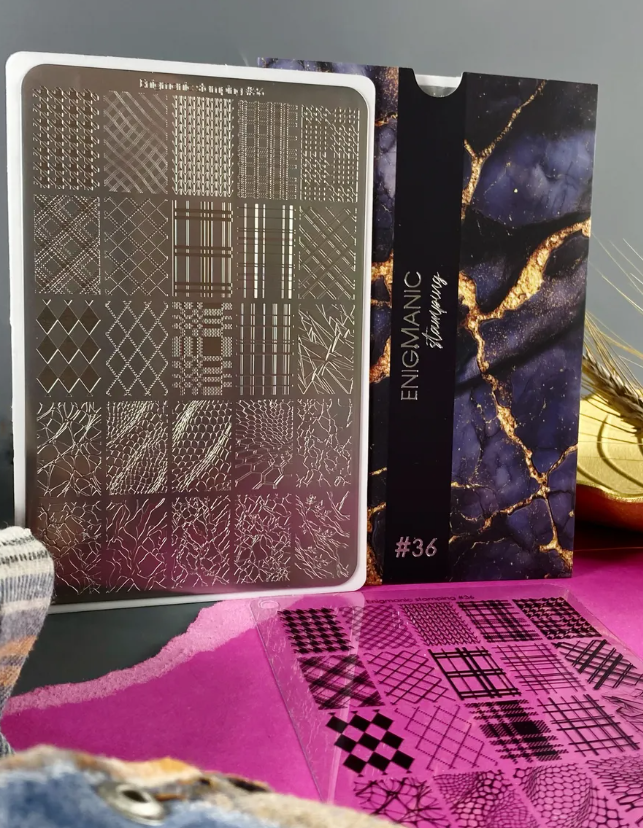 EnigManic Stamping Plate #36