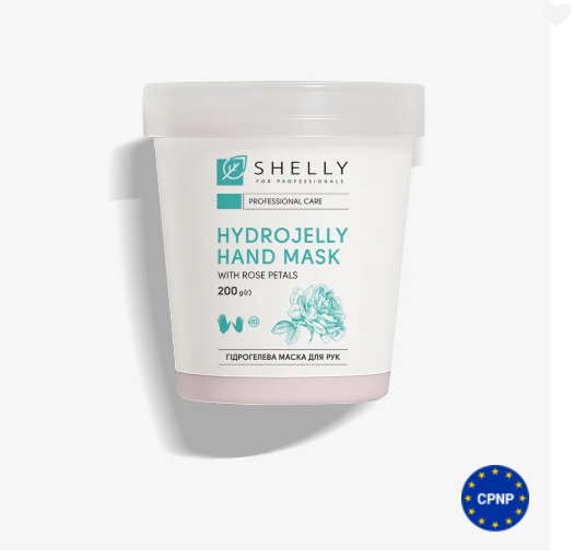 Hydrogel Hand Mask with Rose Petals — Shelly, 200g