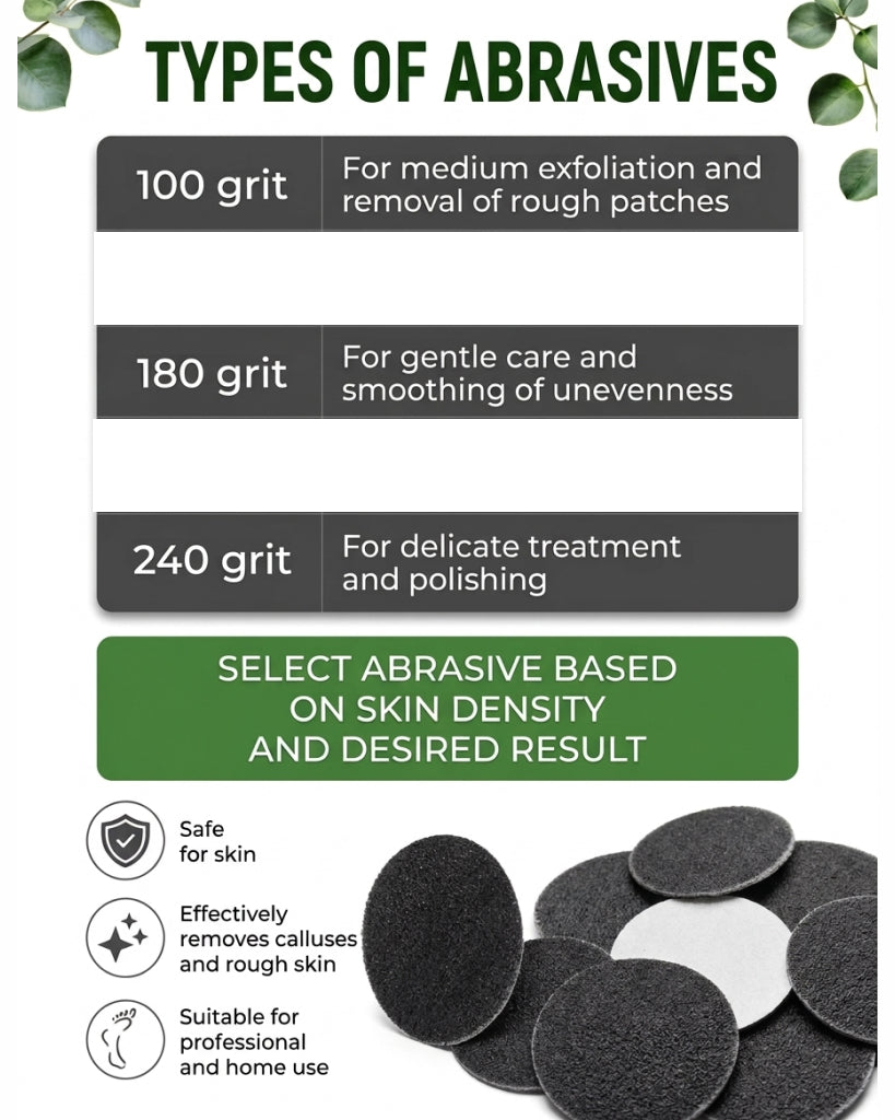 Disposable rit Refill Pads for Pedicure Disc 50 pcs, 25mm L (100 G)