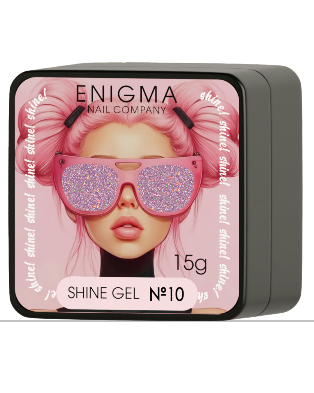 EnigManic Shine Gel 10 Strong Builder Gel (15g)
