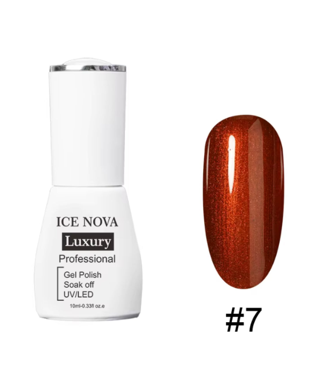 Super Metallic gel polish - № 7