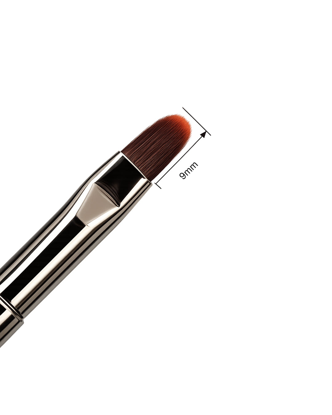 Professional Oval Gel Modeling Brush – 9 mm