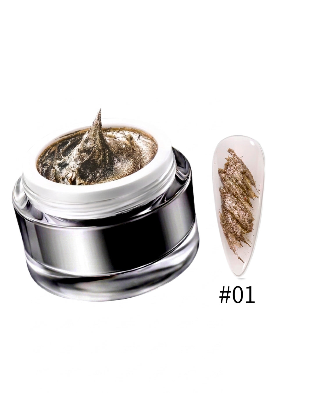 Metallic Plaster Texture Gel Ego №01