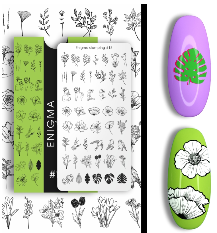 Enigma Stamping Plate в„–018