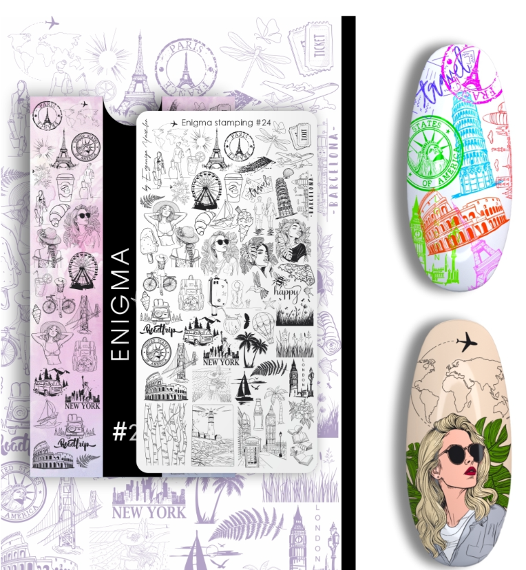 Enigma Stamping Plate в„–024