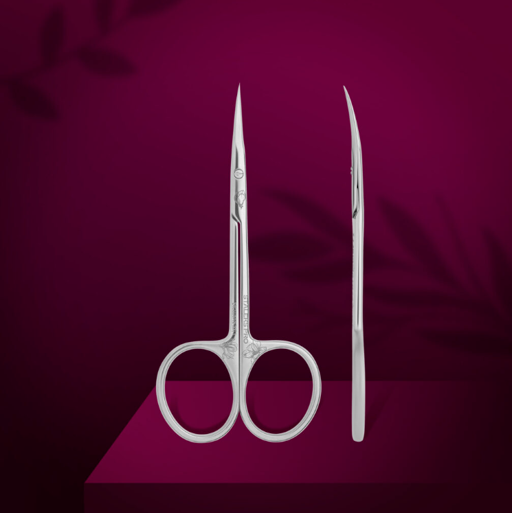 Professional cuticle scissors EXCLUSIVE 22 TYPE 1 (magnolia)