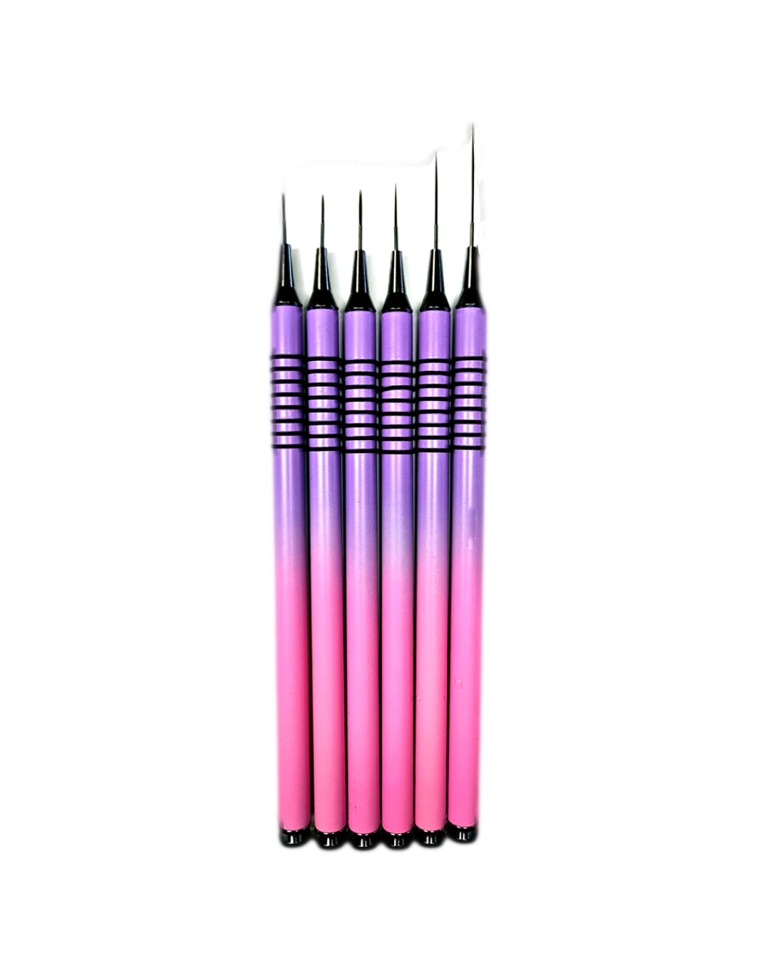 Set of 6 Thin Nail Art Brushes