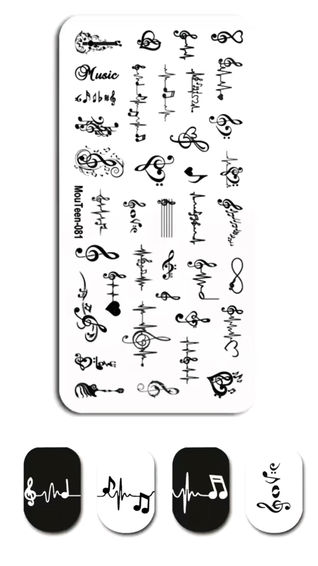 Stamping Plate "Melody"