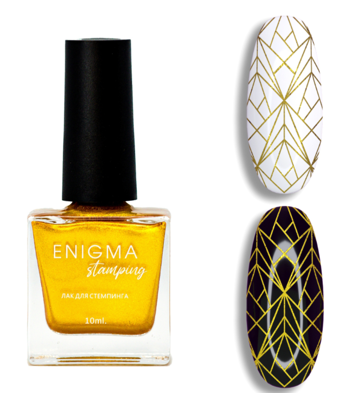 Enigma Stamping Nail Polish 6 ml в„–3 Gold