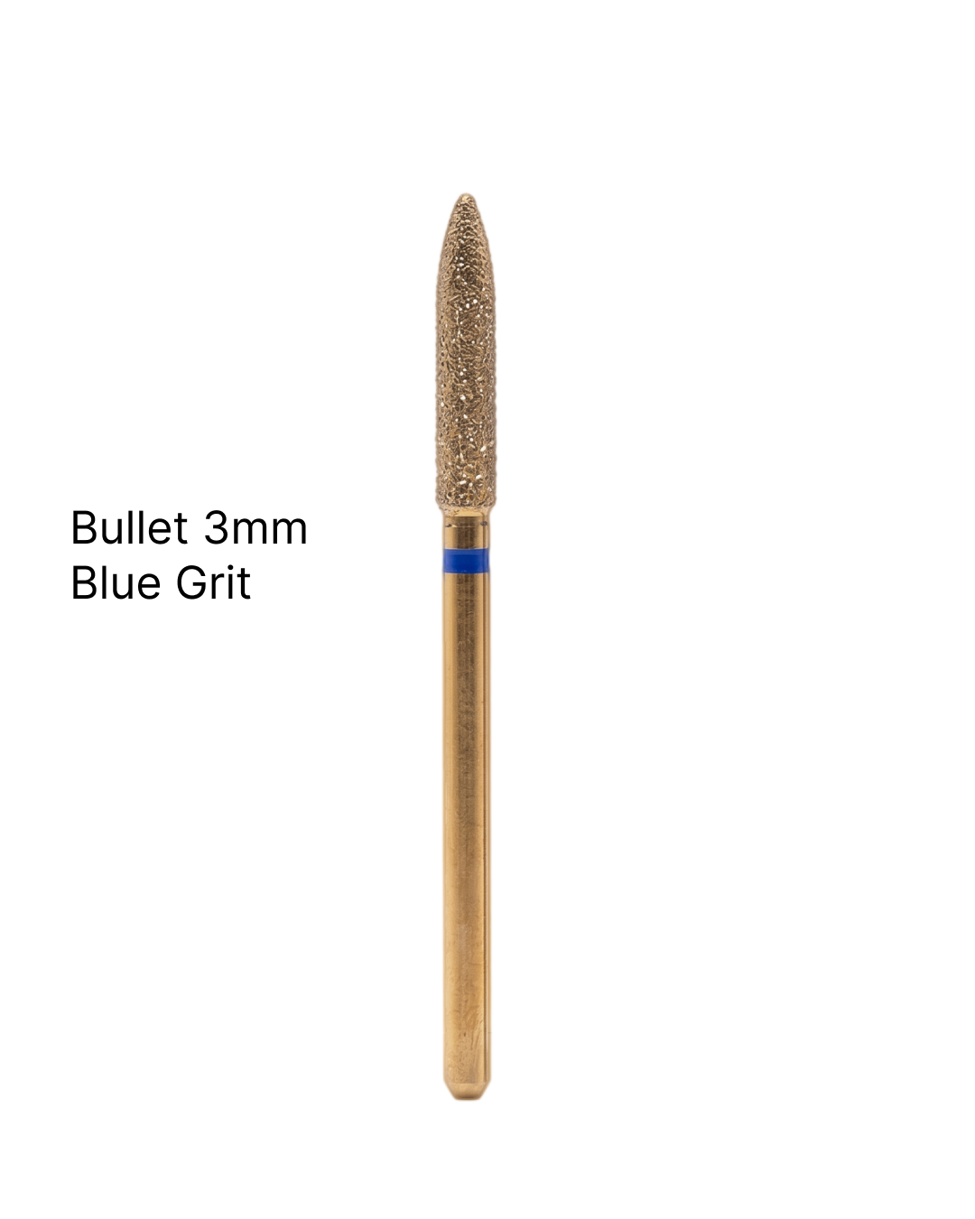 Velvet Hands Diamond Bit "Bullet" Blue Grit
