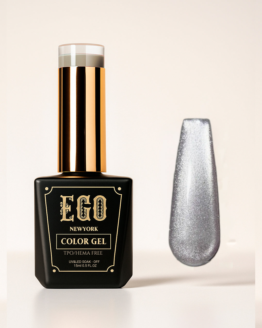 EGO Cat Eye Gel Polish 05/04 – Silver